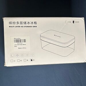 3 for $10 Blue Multi-Layer Ice maker and storage